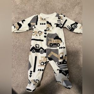 Carters Fleece Snap Pajamas